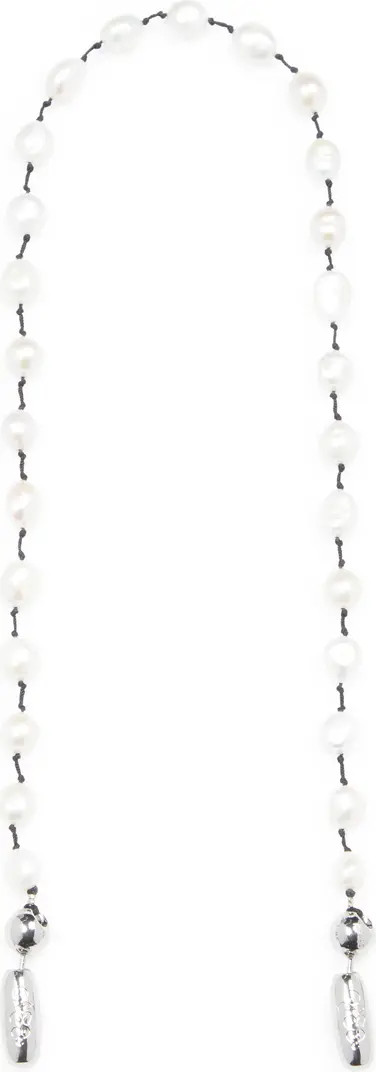 ossa Freshwater Pearl Shoulder Strap for iPhone Case | Nordstrom | Nordstrom