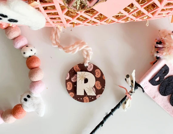 Pumpkin Halloween 3D Tag | Trick Or Treat Bucket Tag | Bag Tags | Backpack Tags | Diaper Bag Tags... | Etsy (US)