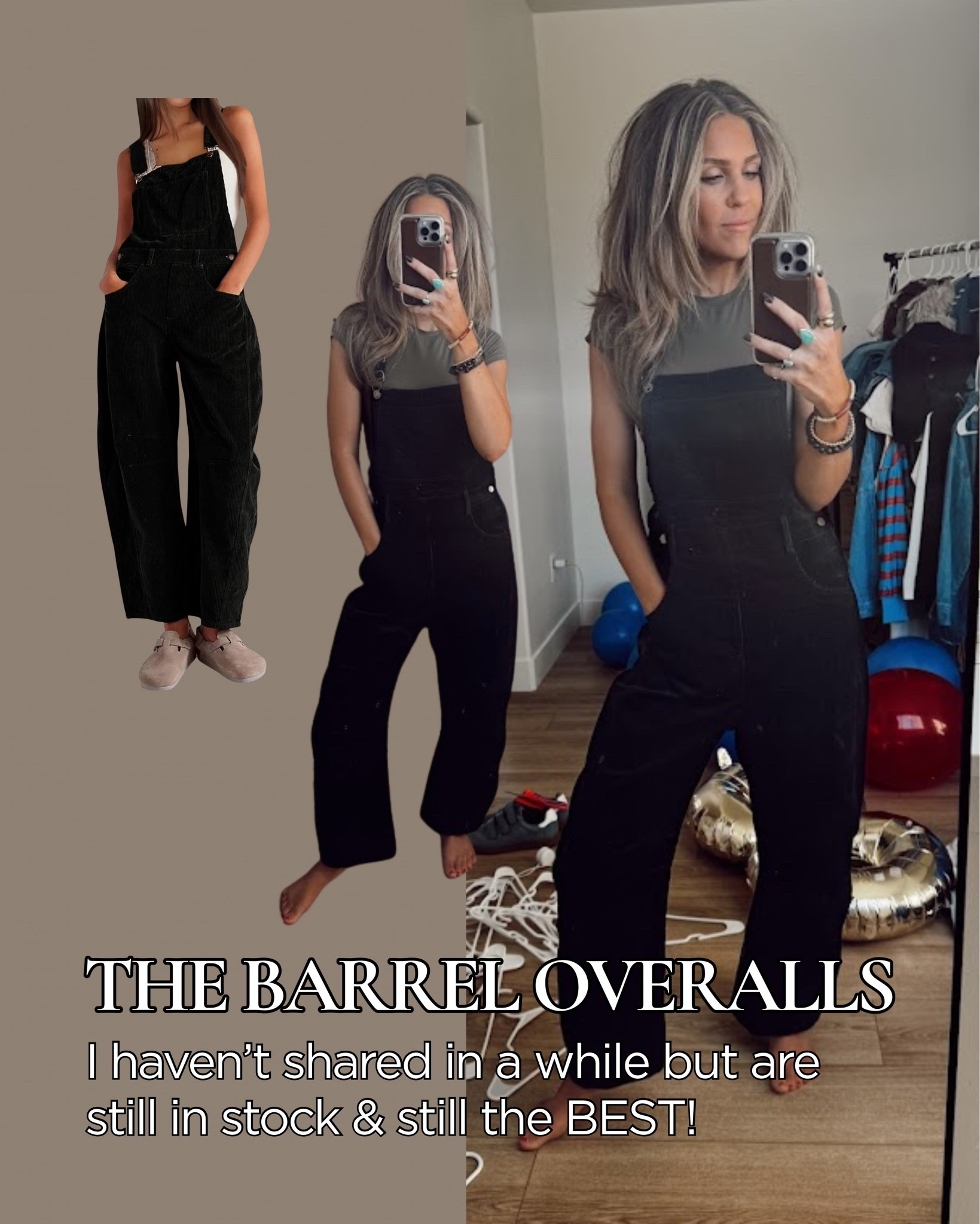 The BEST overalls! 

#LTKSaleAlert #LTKootd #LTKmomlife