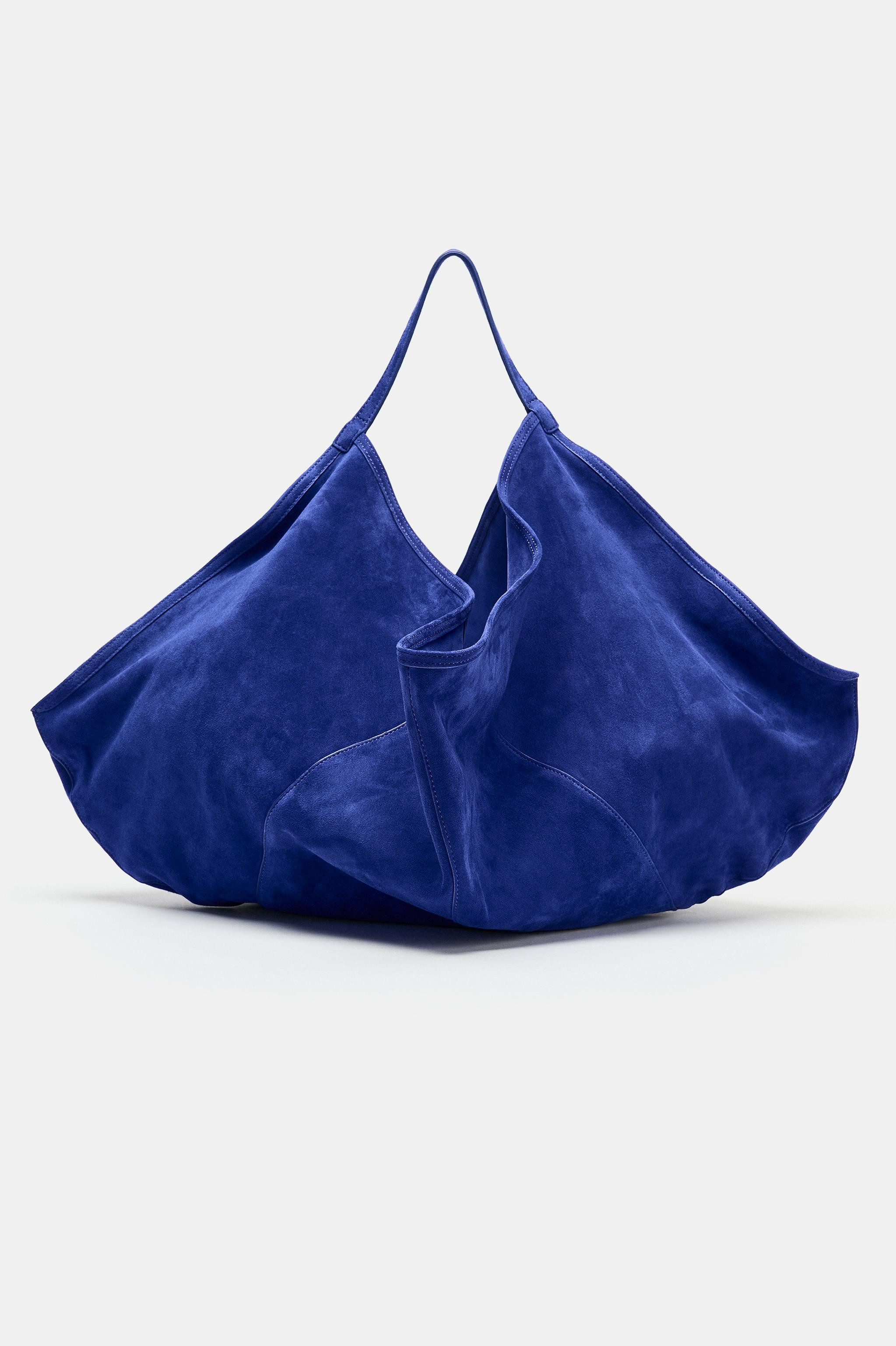 SUEDE BUCKET BAG | Zara US