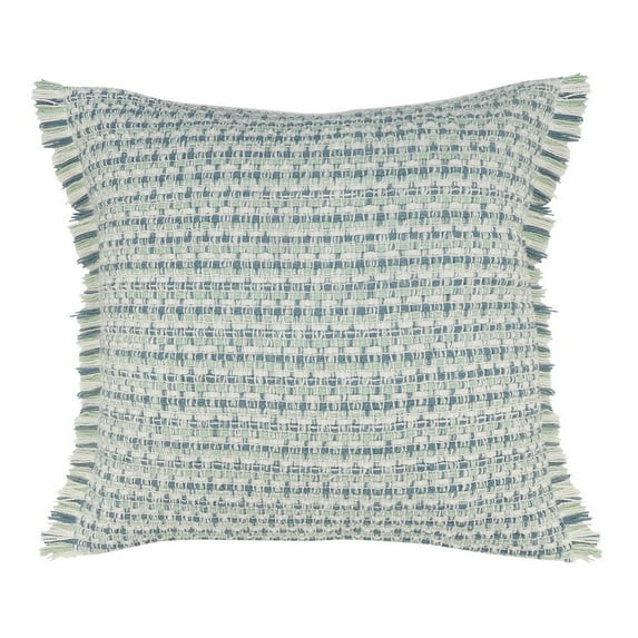 Birch Harbour Bailey 24" x 24" Blue/Green Striped Outdoor Adult Decorative Throw Pillow | Walmart (US)