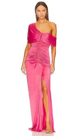Tiara Dress in Pink | Revolve Clothing (Global)