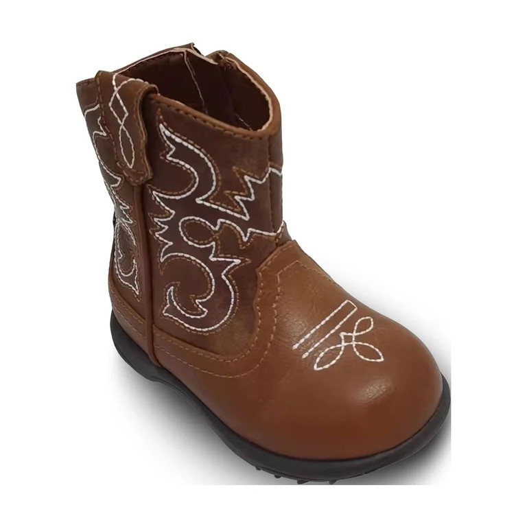 Wonder Nation Baby Boy's Western Boot, Sizes 2-6 | Walmart (US)