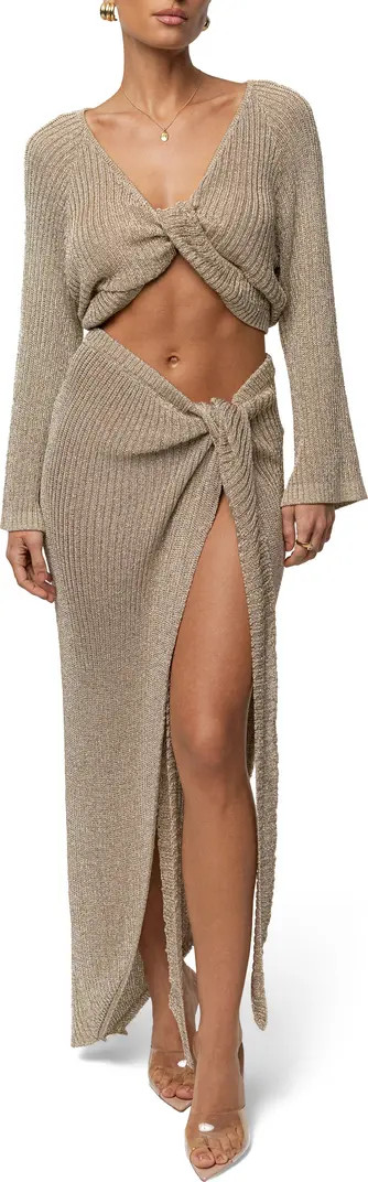 Sunlit Twist Sarong Maxi Skirt | Nordstrom