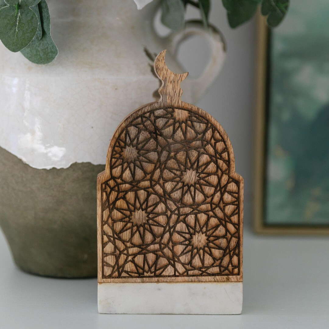 Jerusalem Arch Centerpiece - Marble & Wood | Etsy (US)