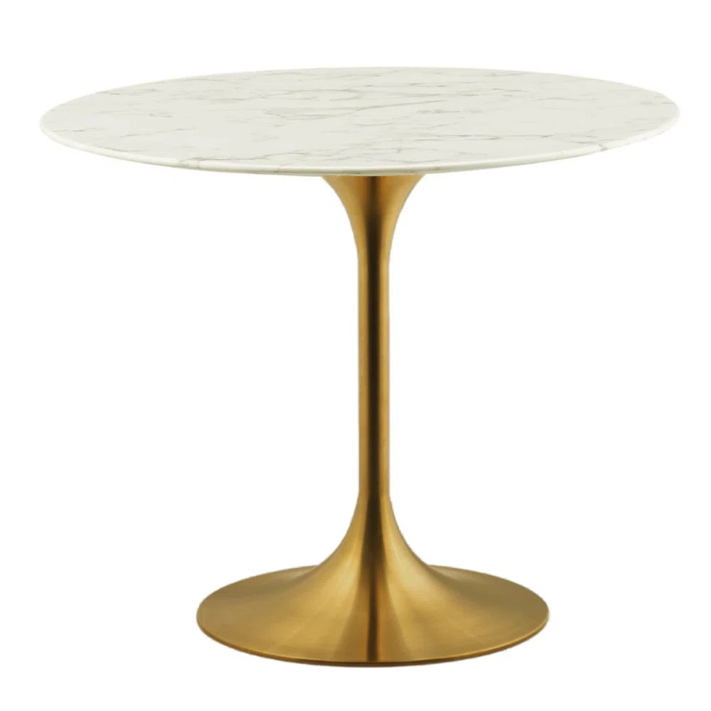Rodna Stone Pedestal Dining Table | Wayfair North America