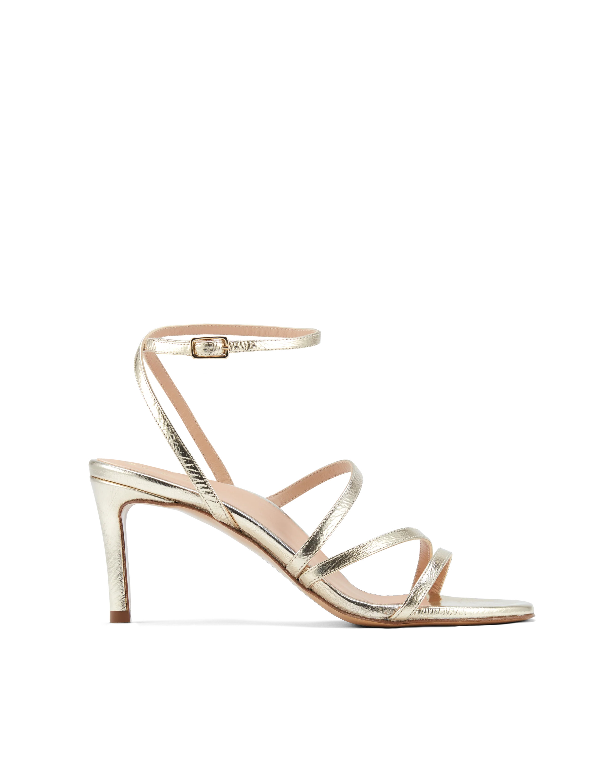 Sofia: Gold Metallic | Inez Shoes, LLC