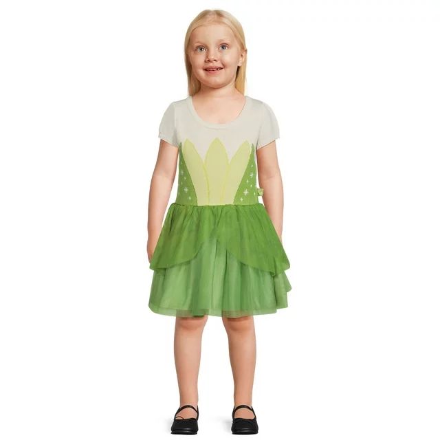 Disney Toddler Girls Princess Tiana Cosplay Dress, Sizes 12M-5T | Walmart (US)
