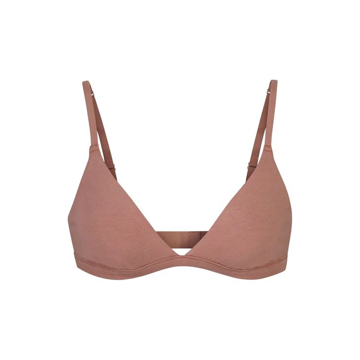 COTTON JERSEY TRIANGLE BRALETTE | SKIMS (US)