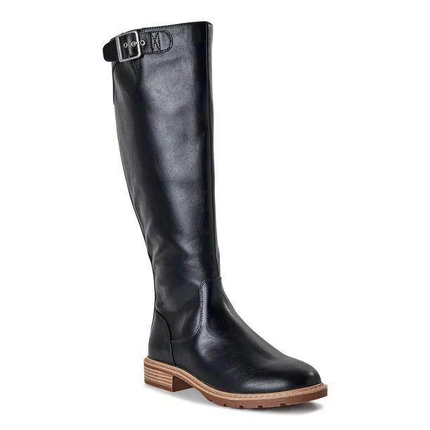 Time and Tru Women's Riding Boots, Wide Width Available | Walmart (US)
