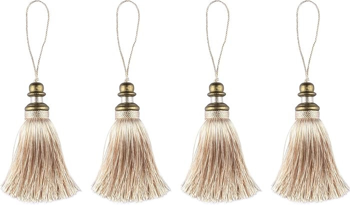 4 Pack Tassel Key Tassel with Loops for Home Decoration | Amazon (US)