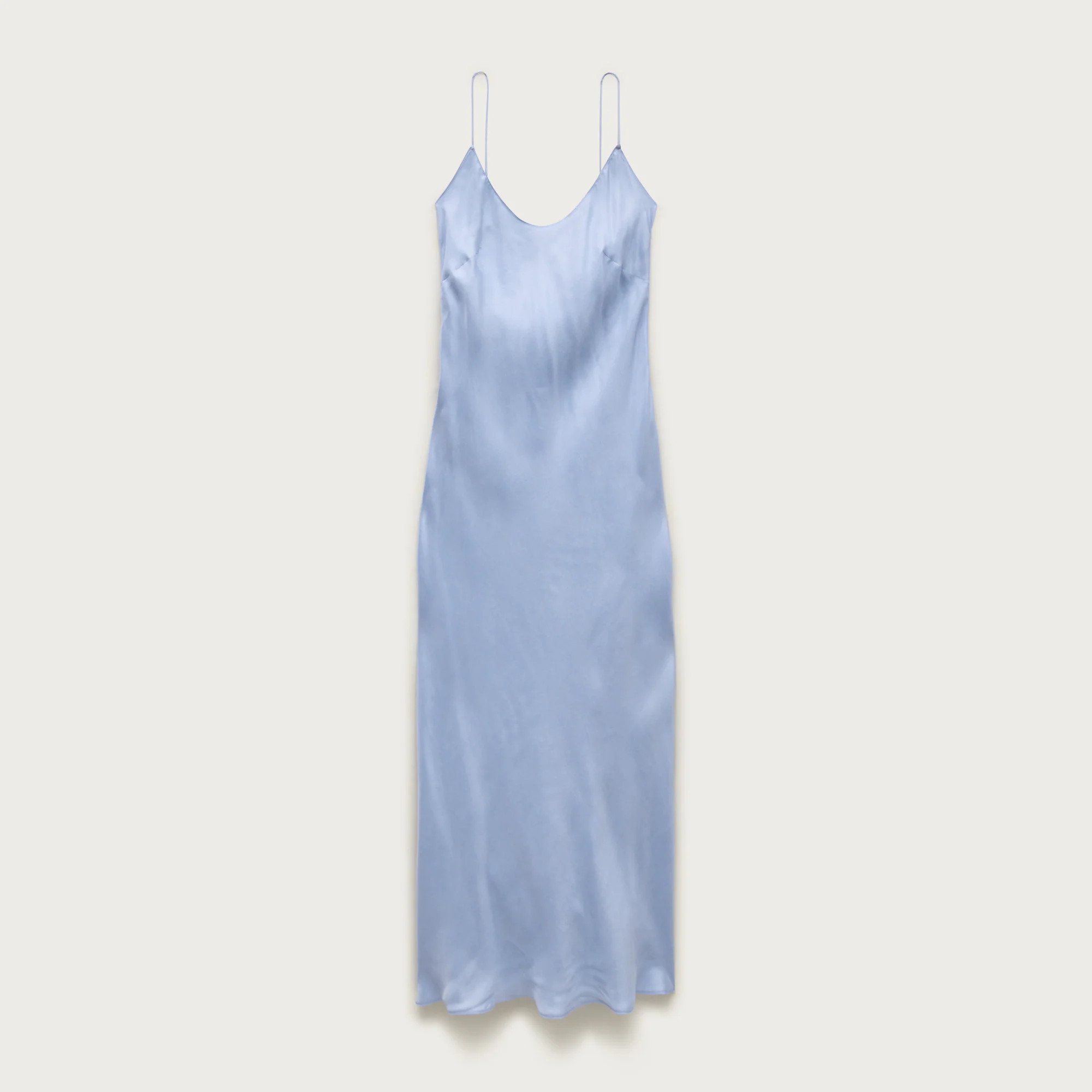 Gwyneth flounce-hem slip dress | J. Crew US