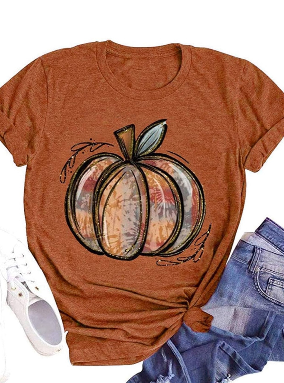 Fall Shirts for Women Halloween Pumpkin Graphic Tees Thanksgiving Family Turkey Tops Cute Autumn Thankful T-Shirt

#LTKSeasonal #LTKStyleTip #LTKFallSale