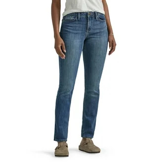 Time and Tru Women's Cotton Crewneck Tee with Short Sleeves, Sizes XS-XXXL | Walmart (US)