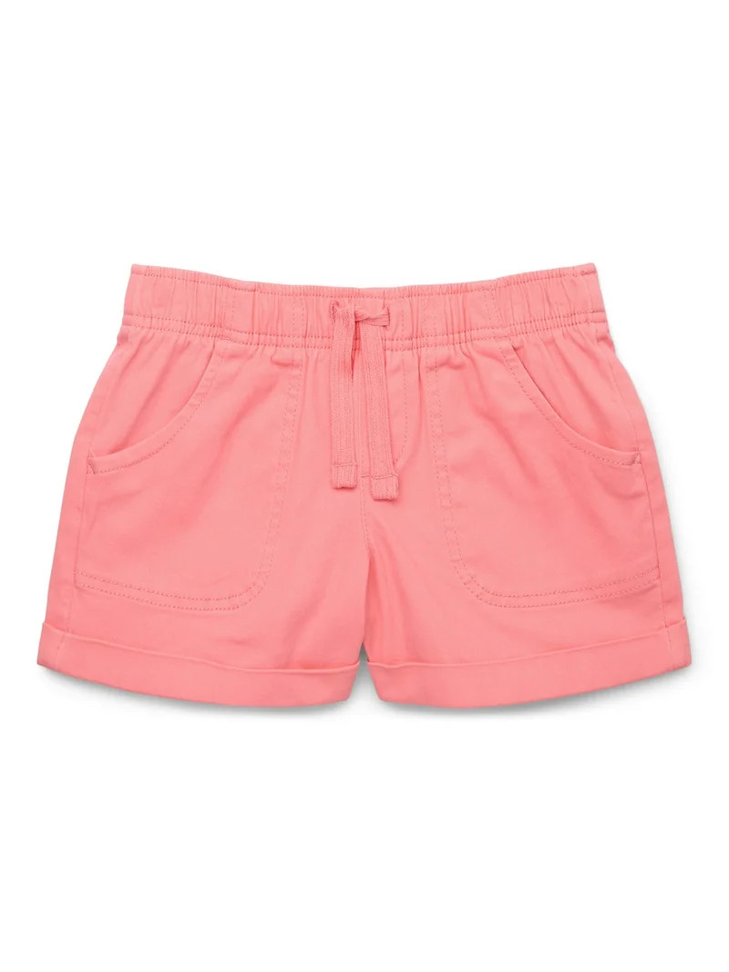 Wonder Nation Girls Pull-On Shorts, Sizes 4-18 & Plus | Walmart (US)