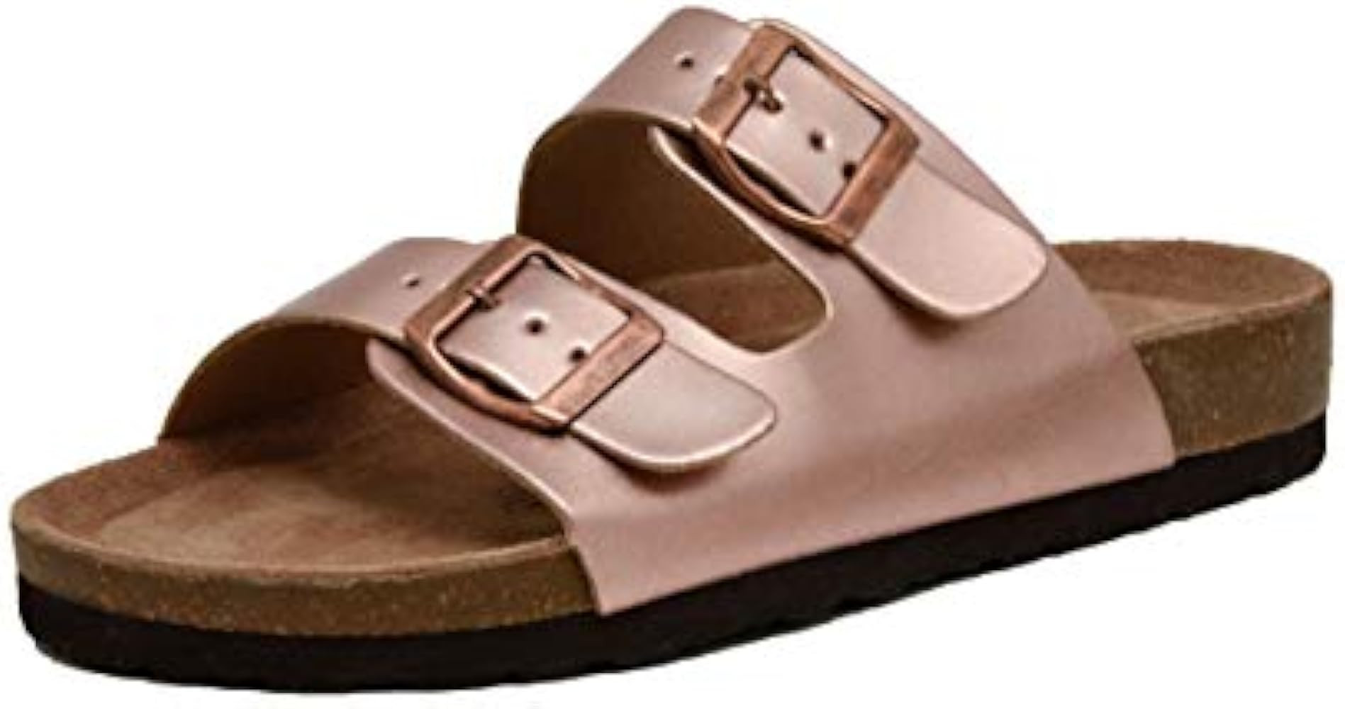 CUSHIONAIRE Women's Lane Cork Footbed Sandal with +Comfort | Amazon (US)