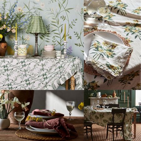 Bring a piece of spring to your home with these floral table linens.  Sustainably sourced, OEKO TEX® certified . #tablelinen

#LTKSeasonal #LTKhome
