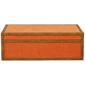 Acre Cotton Jute Designer Jewelry Box | www.lampsplus.com | Lamps Plus