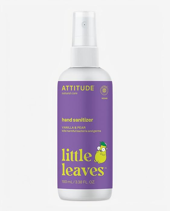 ATTITUDE Hand Sanitizer Spray for Kids & Adults, EWG Verified, Travel Size, Dermatologically Test... | Amazon (US)