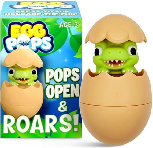 Egg Pops Talking Easter Egg Toy - Figure Pops Up & Plays Sounds, Easter Basket Stuffers for Teens... | Amazon (US)