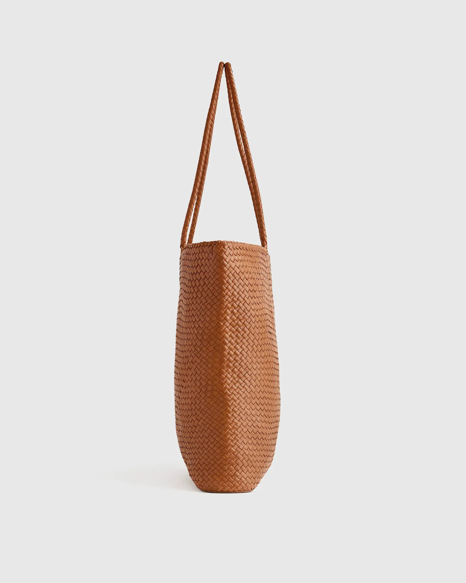Italian Leather Handwoven Tote | Quince