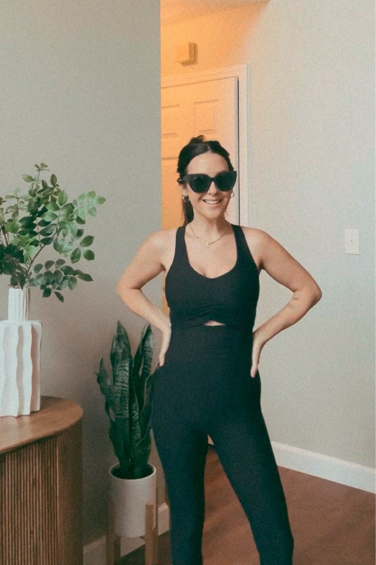 Cute active one piece for working out or running errands! 

#LTKActive #LTKSummerSales