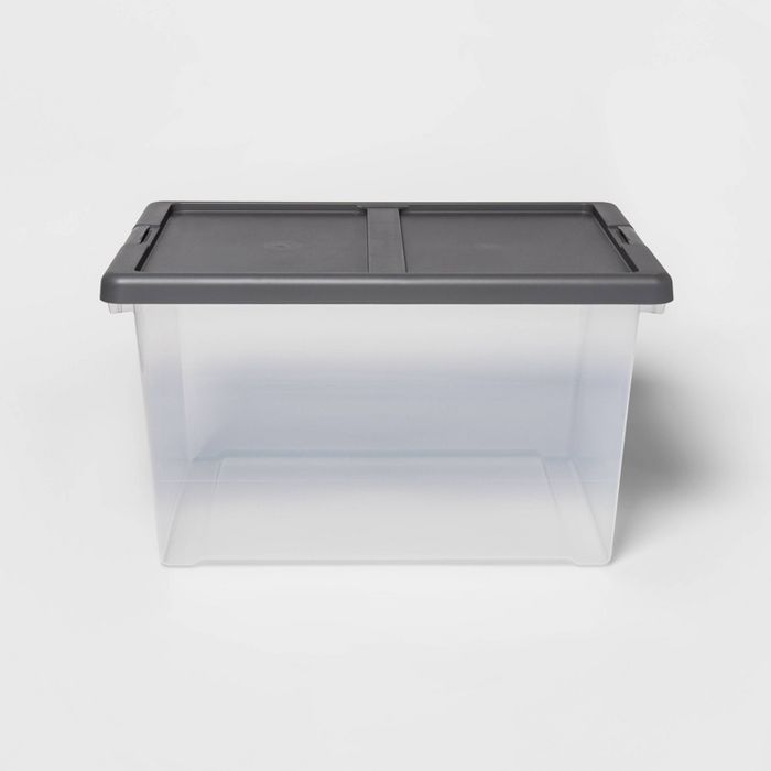 Large Clear Latching Storage Bin - Made By Design™ | Target