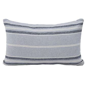 allen + roth 12-in x 20-in Navy Oblong Indoor Decorative Pillow | Lowe's