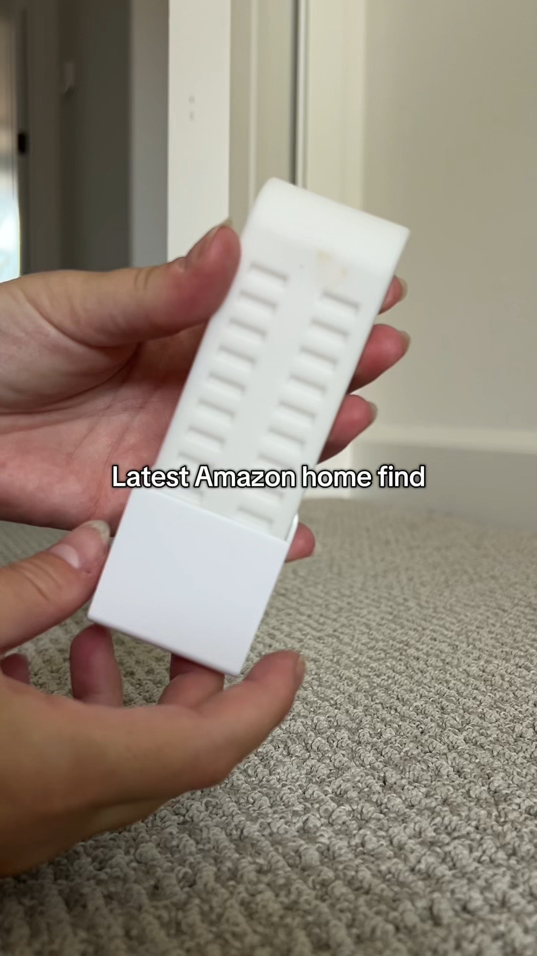 This doorstopper finally keeping our doors open and the little holder stops me from putting it in random spots that I forget about. Also …. clearly my dog approves. 

#amazonhome #amazonfinds #homemusthaves #minimalhome #doorstopper 

#LTKHome #LTKFindsUnder50