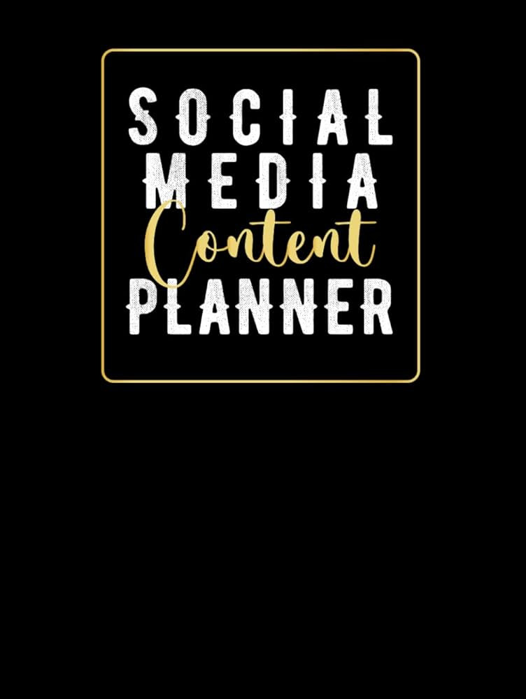 Social Media Content Planner: Simple Organizer Notebook for Tracking Your Social Media Content | Amazon (US)