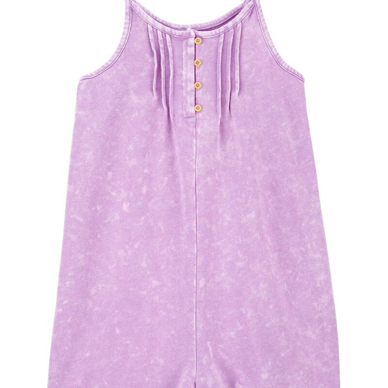 Kid Garment Dyed French Terry Tank Romper | Carter's