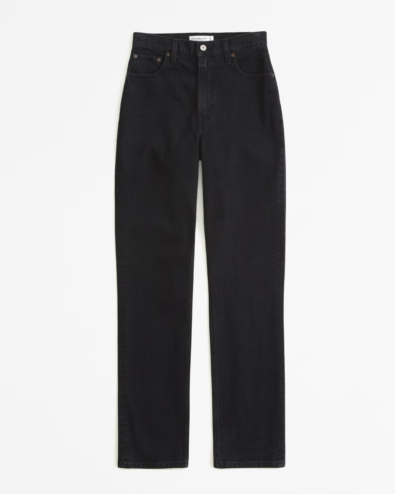 Ultra High Rise 90s Straight Jean | Abercrombie & Fitch (US)