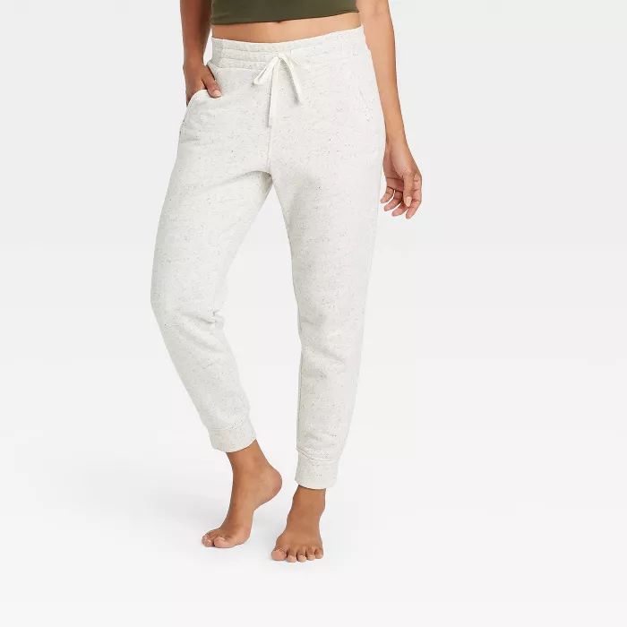 Women's Cotton Fleece Jogger Pants - All in Motion™ | Target