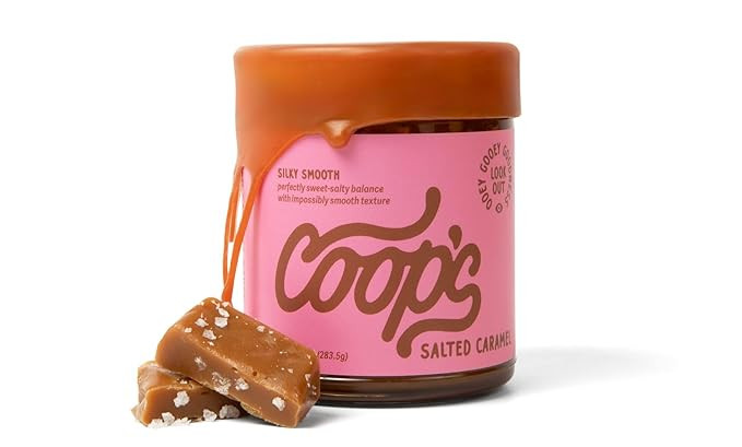 Coop's Salted Caramel Sauce: Rich and Buttery, Gourmet, All Natural, Handcrafted, Gluten Free, No... | Amazon (US)