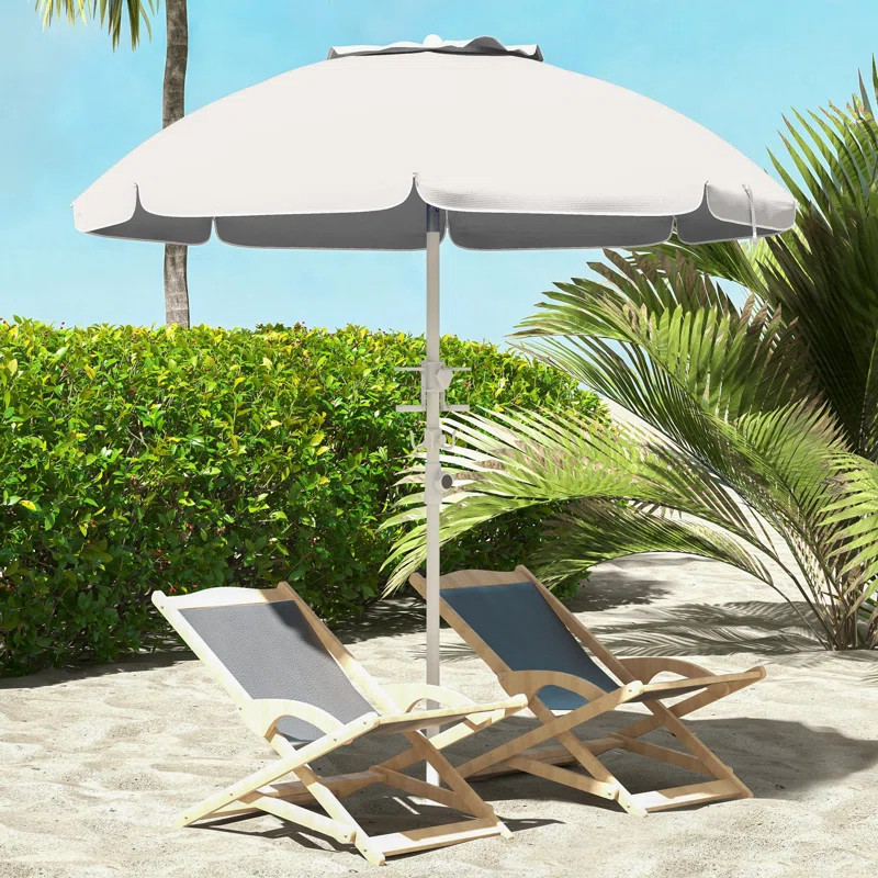 Ozren 68.9'' Beach Umbrella | Wayfair North America