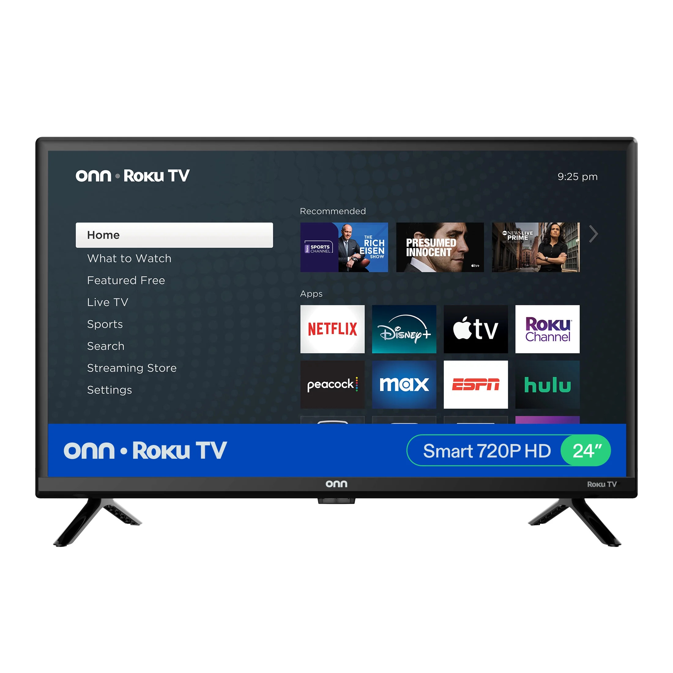onn 24” Class HD (720P) LED Roku Smart Television (100012590) | Walmart (US)