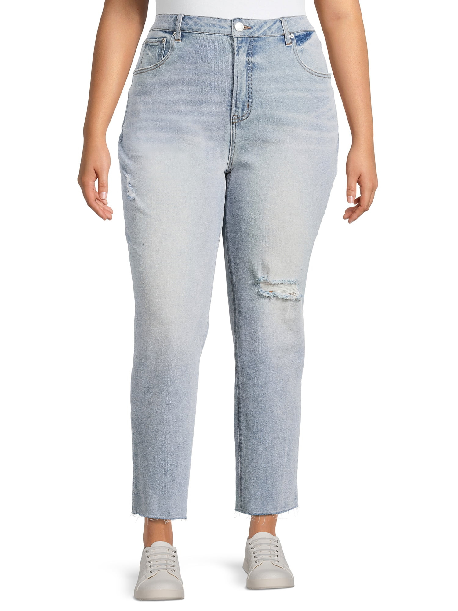 Terra & Sky Women's Plus Size Curvy Jeans - Walmart.com | Walmart (US)