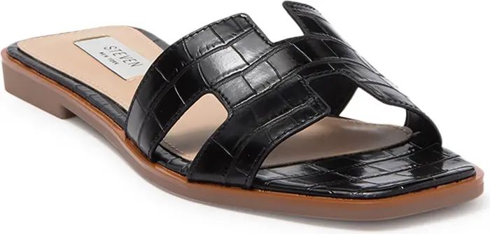 Harlien Croc Embossed Slide Sandal | Nordstrom Rack