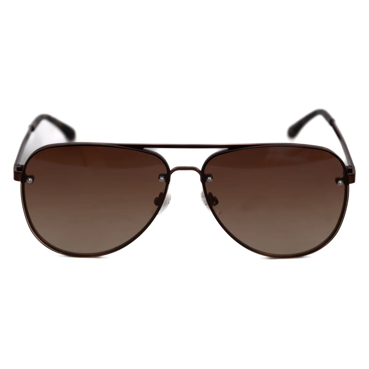 Jade Metallic Brown Sunglasses | Pink Lily