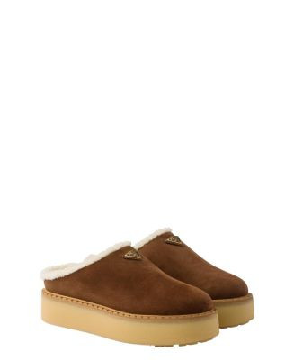 Prada Women's Suede Slippers  | Bloomingdale's Gifts Designer Enthusiast | Bloomingdale's (US)