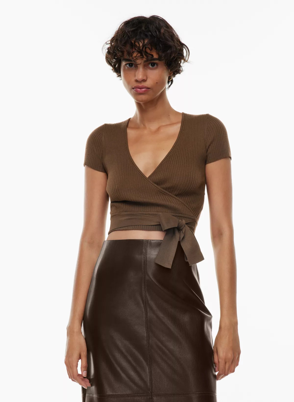 ALL TIED UP SWEATER | Aritzia