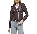 Levi's Women's Belted Faux Leather Moto Jacket (Regular & Plus Size) | Amazon (US)