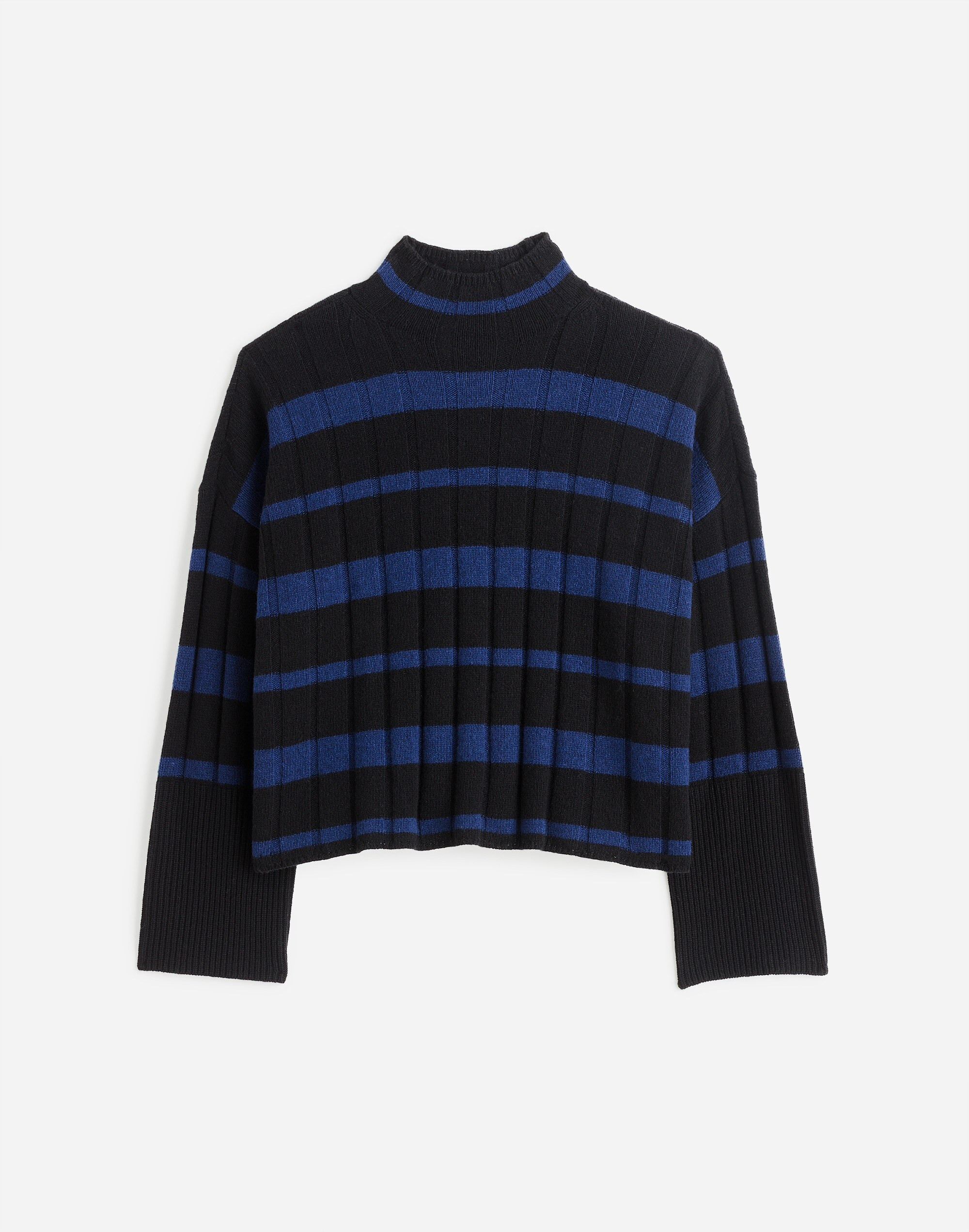Ribbed Cashmere-Wool Blend Pullover Sweater | Madewell | Madewell