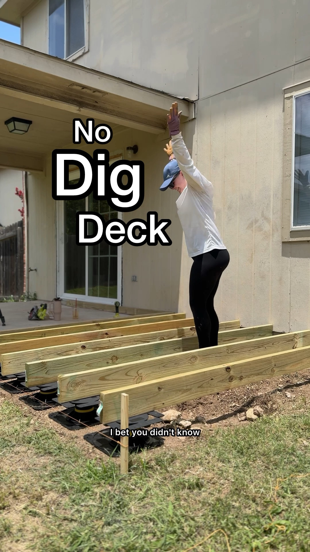 I built a floating deck without having to dig at all! It’s on sale now!

#LTKActive #LTKSaleAlert #LTKHome