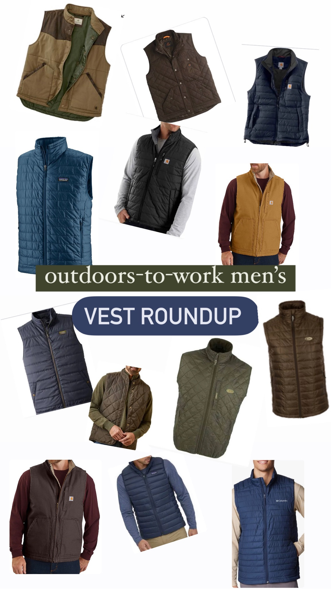 The ultimate roundup of rugged, classic, manly, American vests for the guy in your life that goes from work to outdoors to dinner and more!

#LTKmens #LTKGiftGuide #LTKHoliday