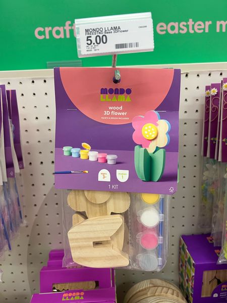 Target finds! Precious spring craft that would be perfect for an Easter basket! #target #easterbasket 