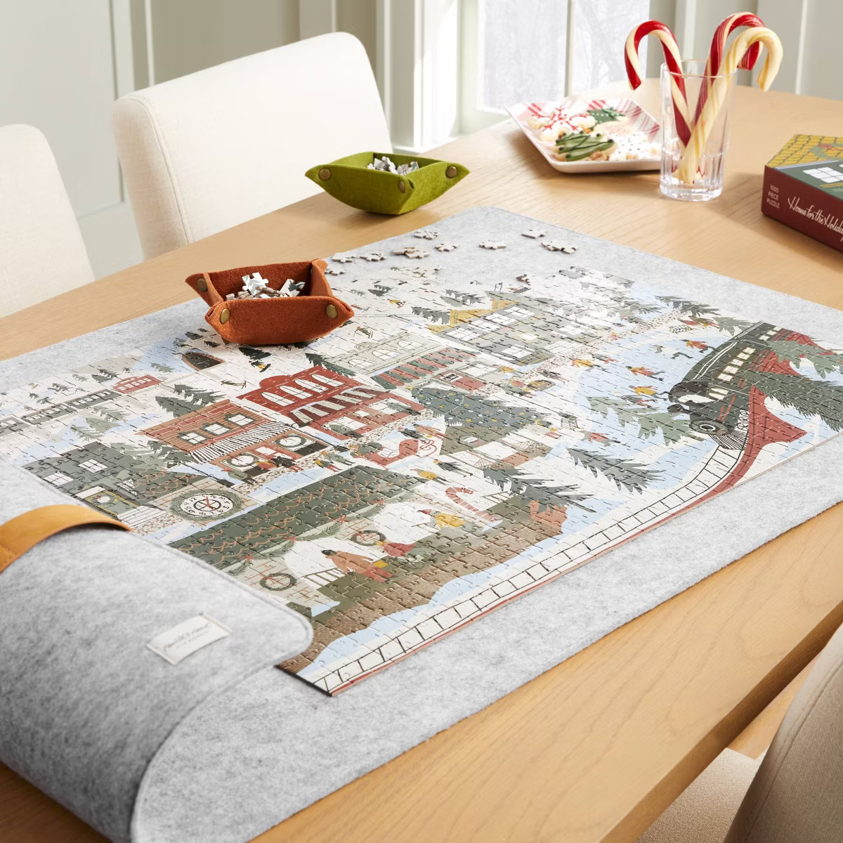 Home for the Holidays Christmas Jigsaw Puzzle - 1000pc - Hearth & Hand™ with Magnolia | Target