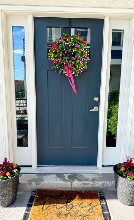 Switching up my front door decor is one of my favorite things to do. I am now putting out my new springy and bright wreath from Journey Decor. The bright colors on this wreath are going to be perfect for spring going into summer. One thing I love about this wreath is that it looks so real.

#JourneyDecor #JourneyDecorPartner #SpringWreath #wreath #coloredwreath #springdecor

#LTKhome #LTKGiftGuide