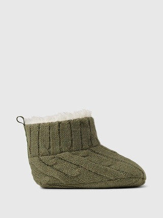 Baby CashSoft Cozy Sweater Booties | Gap (US)