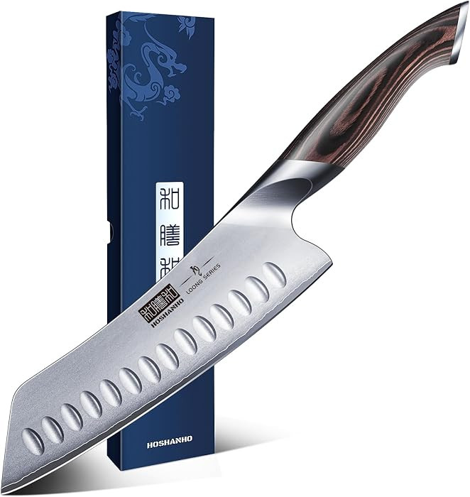 Professional Japanese High Carbon Stainless Steel Kitchen Knife, Cooking Knife with Ergonomic Pak... | Amazon (US)